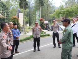 Antisipasi Bencana, Kapolres Batu Gelar Update Situasi di Titik Rawan Longsor Sumber Brantas