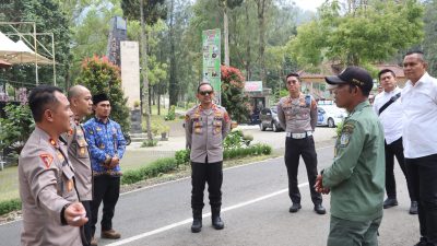 Antisipasi Bencana, Kapolres Batu Gelar Update Situasi di Titik Rawan Longsor Sumber Brantas