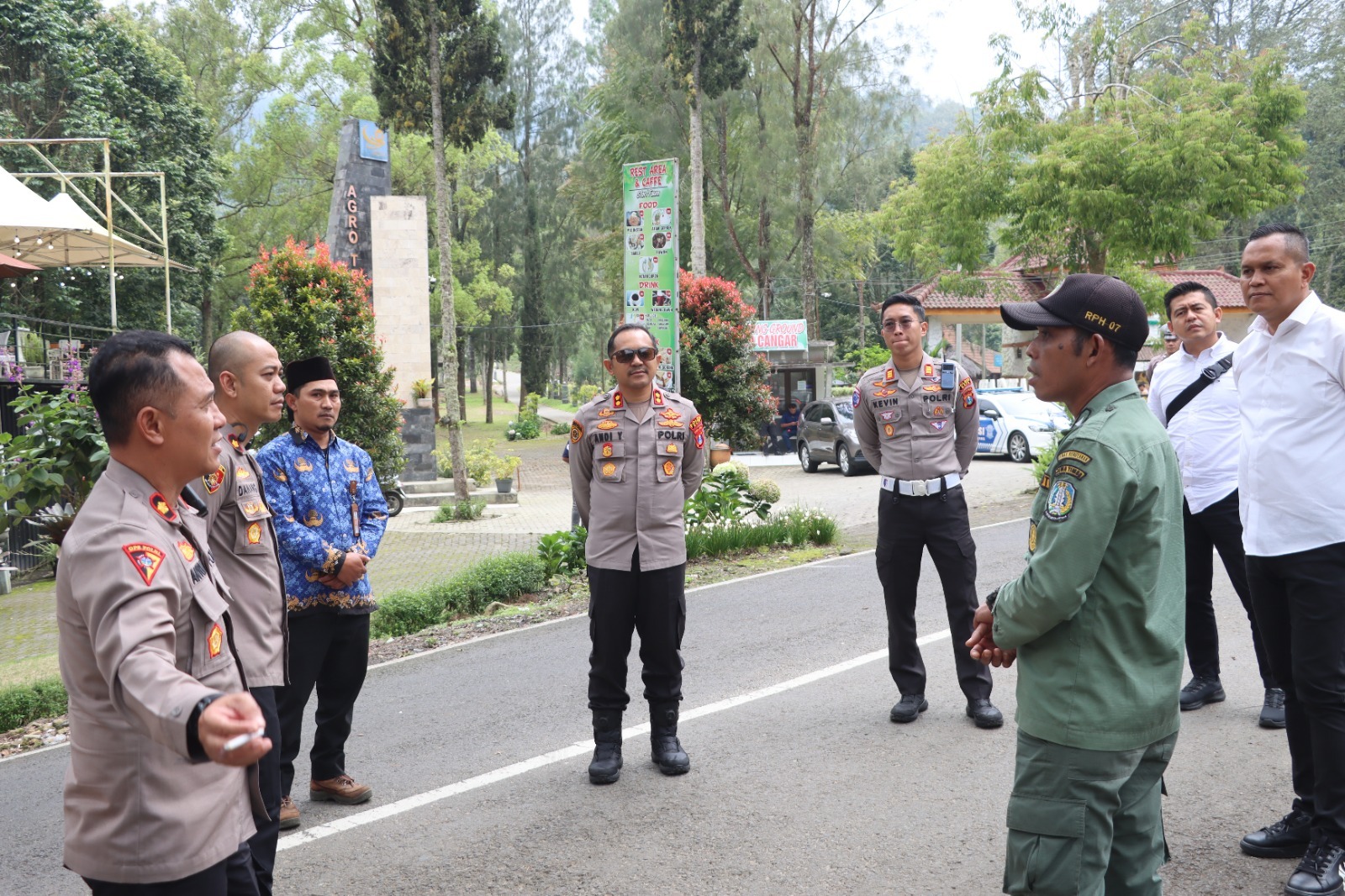 Antisipasi Bencana, Kapolres Batu Gelar Update Situasi di Titik Rawan Longsor Sumber Brantas