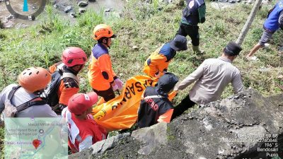 Pelajar Korban Kecelakaan yang Terseret Arus Sungai Pujon Berhasil Ditemukan