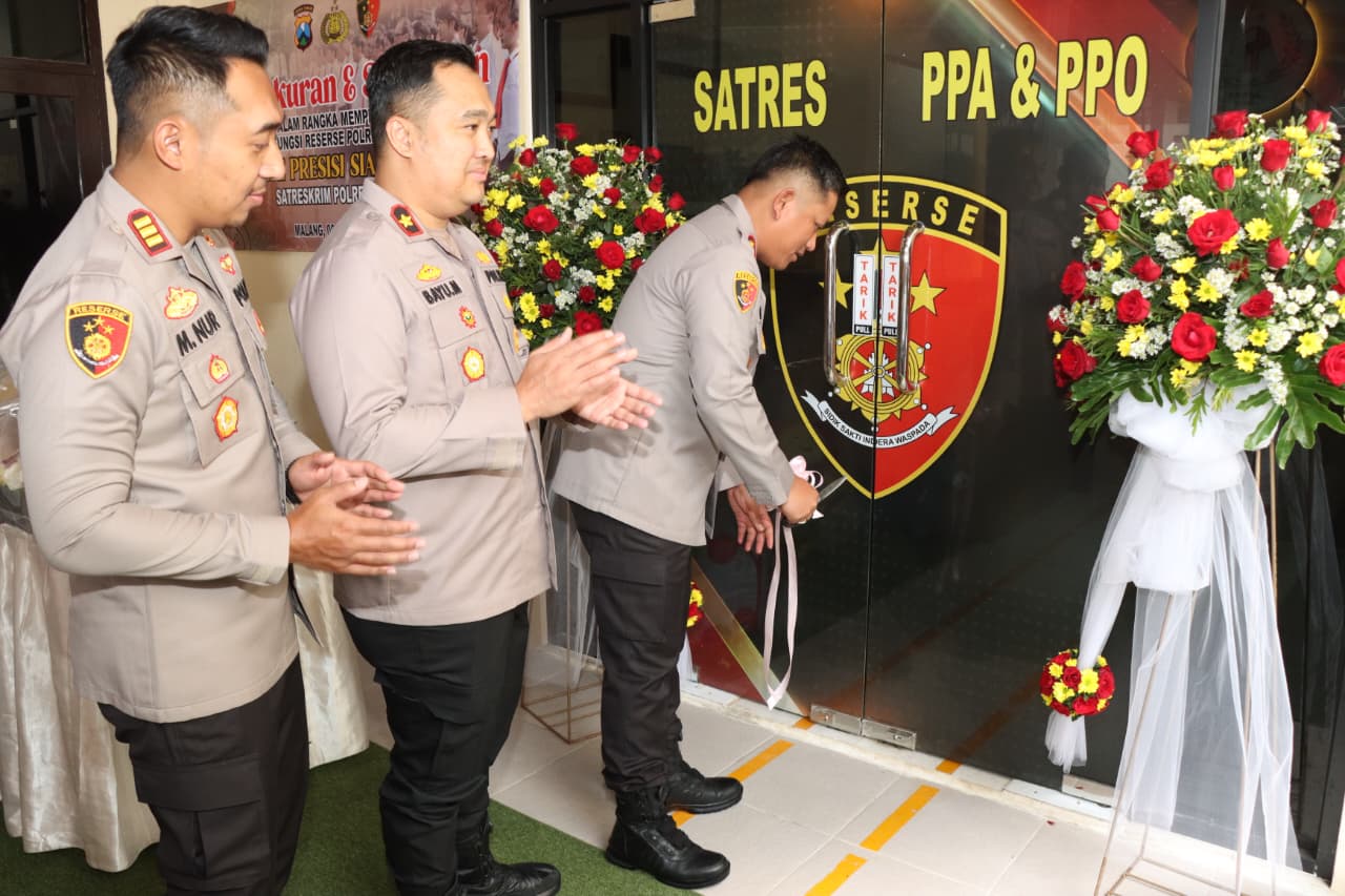 Polres Malang Bentuk Satres PPA dan PPO, Kapolres : Layanan bagi Kelompok Rentan Harus Lebih Optimal