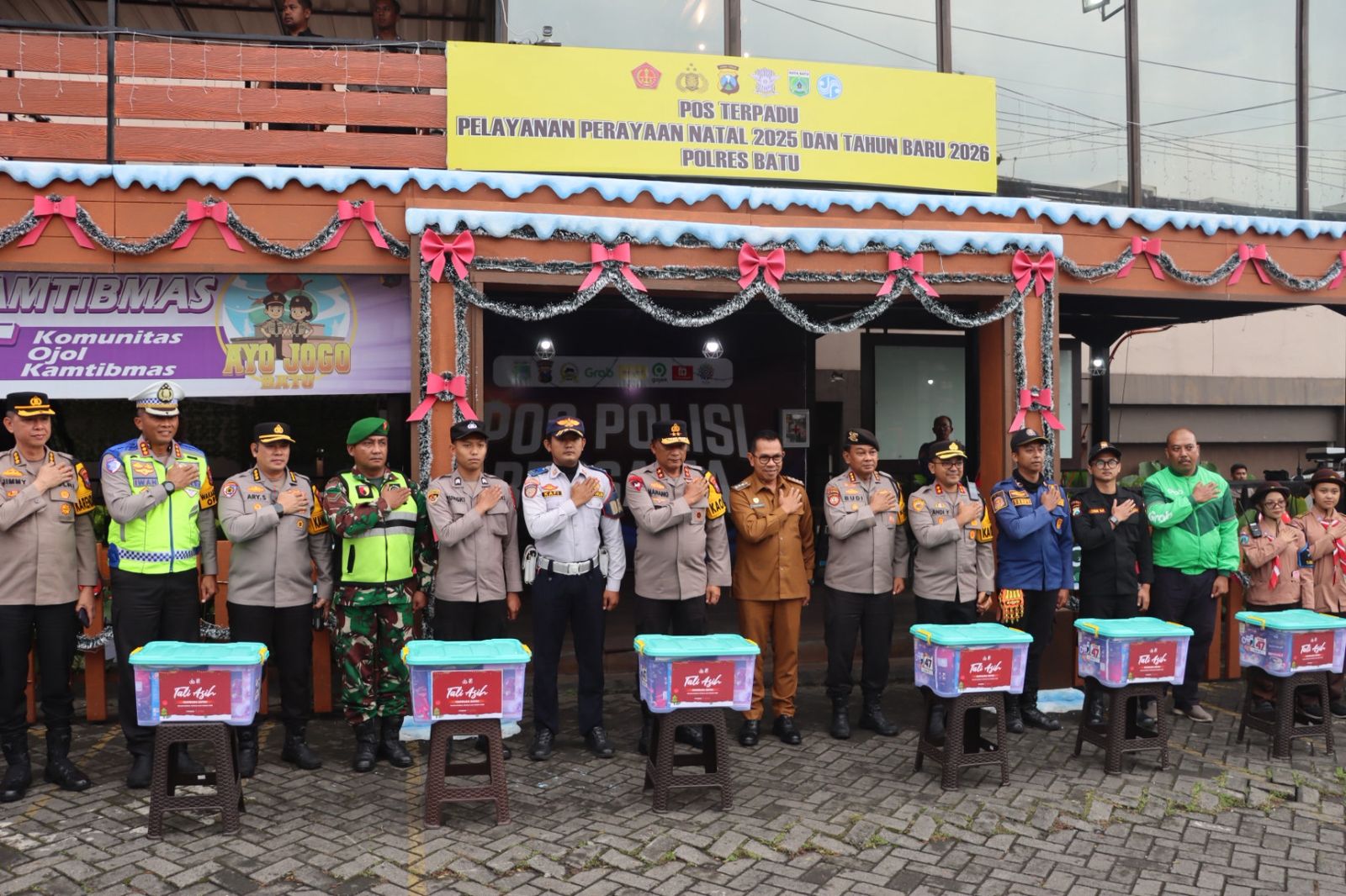 Kapolda Jatim Tinjau Pos Batu Tourism Police, Sinergi Forkopimda Wujudkan Nataru Aman dan Lancar