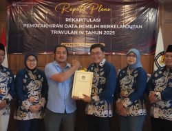 PDPB Triwulan IV Ditetapkan, Bertambah 517 Pemilih, Didominasi Perempuan