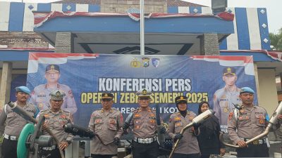 Operasi Zebra 2025 di Kediri Kota Catat 43 Ribu Pelanggaran, Ini Infonya