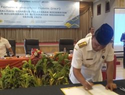 FKP Kecamatan Mojoroto Bahas Standar Layanan,  Camat Tegaskan Semua Pelayanan Gratis dan Cepat