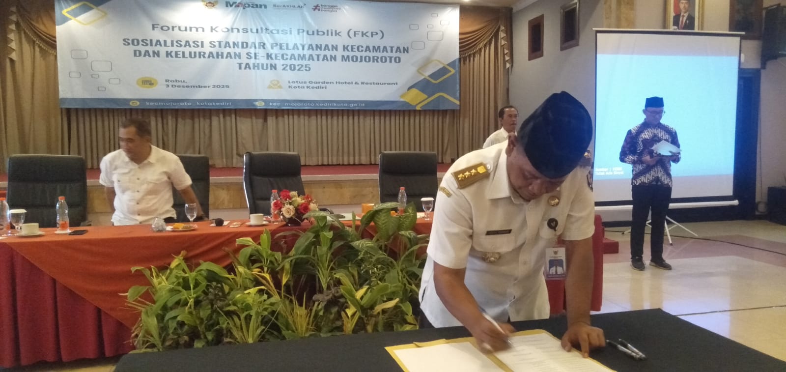 FKP Kecamatan Mojoroto Bahas Standar Layanan: Camat Tegaskan Semua Pelayanan Gratis dan Cepat