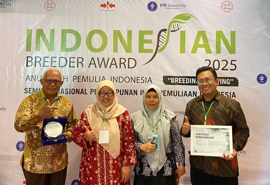 Warga LDII Sabet Indonesian Breeder Award 2025, Ketum LDII: Ketahanan Pangan Menentukan Martabat Bangsa