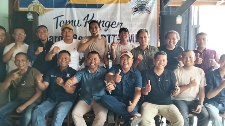 25 Tahun Mengabdi, Alumni DTT SMG Polres Kediri Kota Jalin Kebersamaan Lewat Temu Kangen