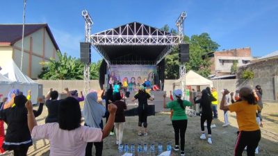 Guyub Rukun Sono Pande, Senam Pagi hingga Caper Cil Wujudkan Kediri Mapan