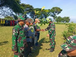 Koramil 02/Pesantren–DKD Kota Kediri Tanam 1.500 Pohon, TNI dan Rakyat Bersatu Jaga Warisan Alam
