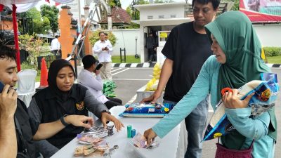 Operasi Pasar Murah Digelar di Kejari Kediri, Pemkot Jaga Stabilitas Harga Bapokting Jelang Nataru