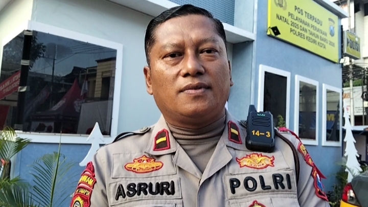 Pos Terpadu Nataru Jalan Dhoho Disiagakan 12 Hari, Aparat Gabungan Jamin Keamanan Kota Kediri
