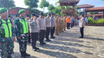 Forpimcam Pesantren Perkuat Sinergi Lewat Apel Gelar Pasukan Pengamanan Nataru