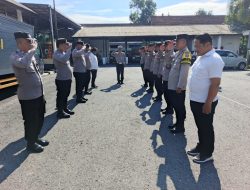 Pengamanan Nataru Jadi Atensi, Polsek Kediri Kota Perketat Pergantian Tugas Jaga