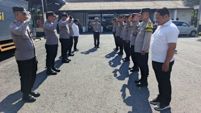 Pengamanan Nataru Jadi Atensi, Polsek Kediri Kota Perketat Pergantian Tugas Jaga