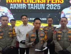 Kriminalitas Kediri Kota Naik 15 Persen, Polres Paparkan Kinerja dan Dinamika Kamtibmas 2025