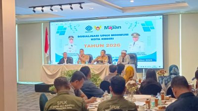 UMK Kota Kediri 2026 Naik Rp170 Ribu, Pemkot Tekankan Perlindungan Kesejahteraan Pekerja