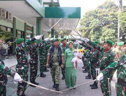 Estafet Kepemimpinan Kodim 0809/Kediri Beralih, Letkol Dhavid Dorong Konsep “Kodim Bersahabat” Kawal Program Strategis
