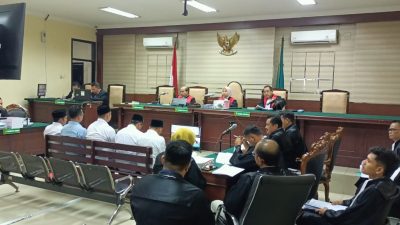 Sidang Vonis Kasus Dam Kalibentak, Kakak Mantan Bupati Blitar Divonis 4 Tahun Lebih, Denda Rp 200 Juta