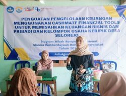 Penguatan Tata Kelola Keuangan UMKM Lewat Cashmate Financial Tools, Dorong Pelaku Usaha Keripik di Selorejo Lebih Mandiri