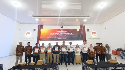 Pleno Terbuka PDPB, Bawaslu Soroti Kenaikan Jumlah Pemilih Capai Ratusan Ribu