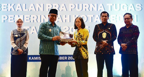 Sebanyak 212 ASN Pemkot Kediri Siap Memasuki Masa Purnabakti Tahun 2026