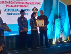 PT Megatron Jadi Produsen Tunggal Mesin ATM Beras MAPAN di Kota Kediri