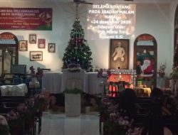 Perayaan Malam Natal di GKJW Pasamuan Ngoro Berlangsung Khidmat dan Penuh Kehangatan