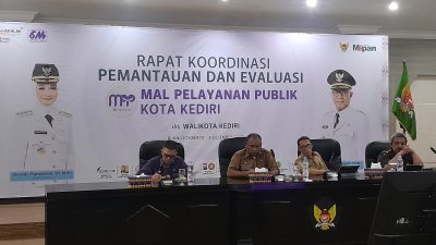 Pemerintah Kota Kediri Gelar Rakor Pemantauan dan Evaluasi Layanan MPP
