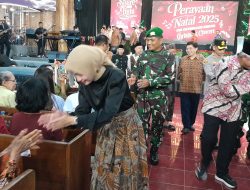 Wali Kota Kediri Tinjau Ibadah Natal, Perkuat Pesan Toleransi dan Kerukunan