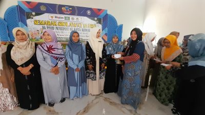 IG PAUD Muslimat NU Kota Kediri Gelar Sholawat Kubro, 3.500 Siswa dan Walimurid Padati SSC MAN 2