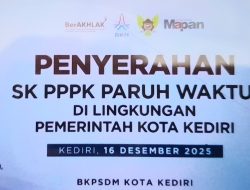 Sebanyak 2.601 PPPK Paruh Waktu, Hari Ini Dijadwalkan Terima SK di GOR Jayabaya Kota Kediri