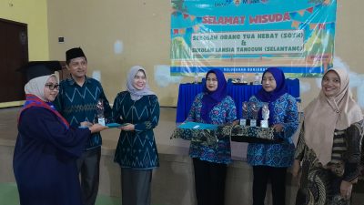 Kelurahan Banjaran Wisuda 60 SOTH dan 31 Selantang. (burhan/