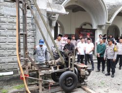 Keterbatasan Air Bersih Teratasi, Polres Kediri Bangun Sumur Bor di Masjid Al-Kautsar Kayen Kidul
