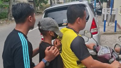 Aksi Curi Motor Terekam CCTV, Pelakunya Bocah Kelas 5 SD di Jombang