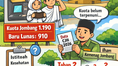 Kuota Haji Jombang Belum Terpenuhi, Pelunasan Bipih Tahap Pertama Resmi Berakhir