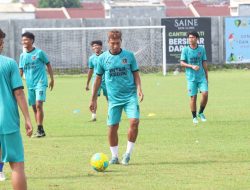 Pemain Inter Kediri Tetap Jaga Kebugaran Menjelang Kick Off Liga 4 Jawa Timur
