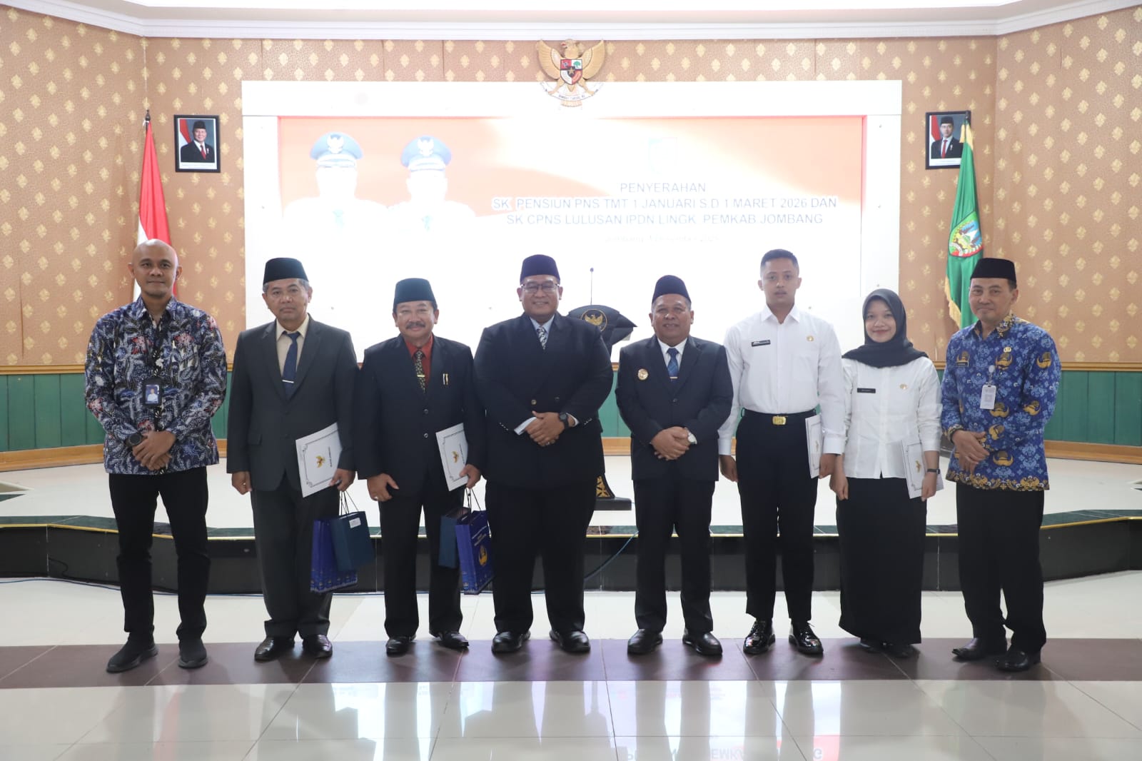 Sebanyak 80 ASN Jombang Bersiap Purnatugas, Dua Lulusan IPDN Resmi Perkuat Formasi Baru