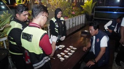 Satreskoba Polres Jombang Gelar Razia Tempat Hiburan Malam, Pengunjung Dites Urine