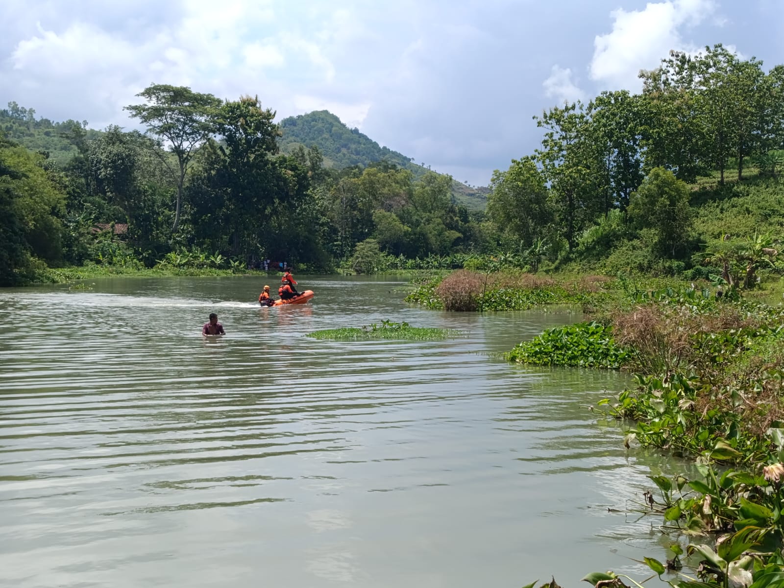 amit Memancing, Dua Siswa SD di Tulungagung Tenggelam di Sungai Bodeng