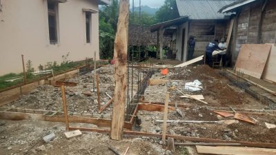 BPBD Ponorogo Mulai Bangun Rumah Warga Korban Longsor di Wagir Kidul