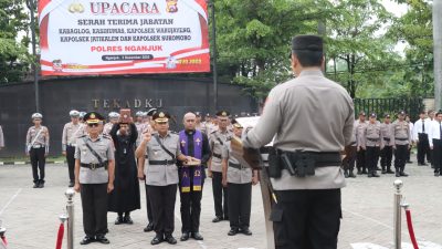 Gerbong Mutasi Polres Nganjuk, Akselerasi Tugas Jadi Fokus Utama