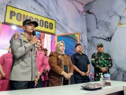 Jelang Puncak Libur Nataru, Plt Bupati dan Kapolres Ponorogo Tinjau Pos Pengamanan