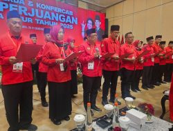 Yudi Meira Resmi Pimpin DPC PDIP Kota Blitar, Dibebani Target Kemenangan Pilwali Mendatang