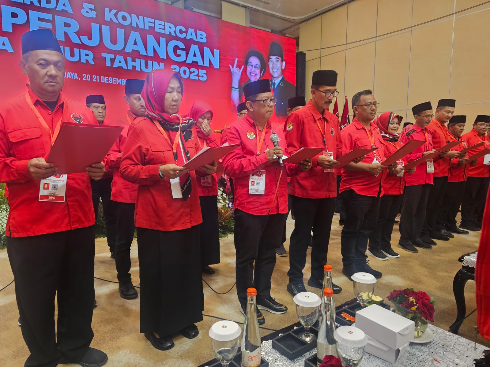 Yudi Meira Resmi Pimpin DPC PDIP Kota Blitar, Dibebani Target Kemenangan Pilwali Mendatang