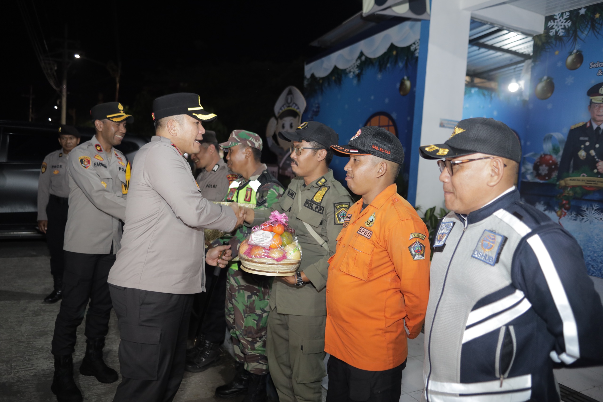 Pastikan Operasi Lilin Semeru Optimal, Kapolres Blitar Tinjau Kesiapan Pos dan Personel