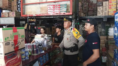 Intensif Patroli dan Sambang Warga, Polsek Wates Perkuat Edukasi Kamtibmas Jelang Tahun Baru