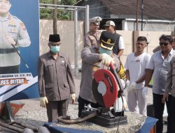 Polres Blitar Musnahkan 3.141 Botol Miras dan 52 Knalpot Brong, Tren Kejahatan 2025 Meningkat