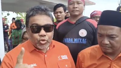 Partai Buruh Tuntut Upah Layanan Bagi Pekerja di Nganjuk Minimal Rp3,3 Juta