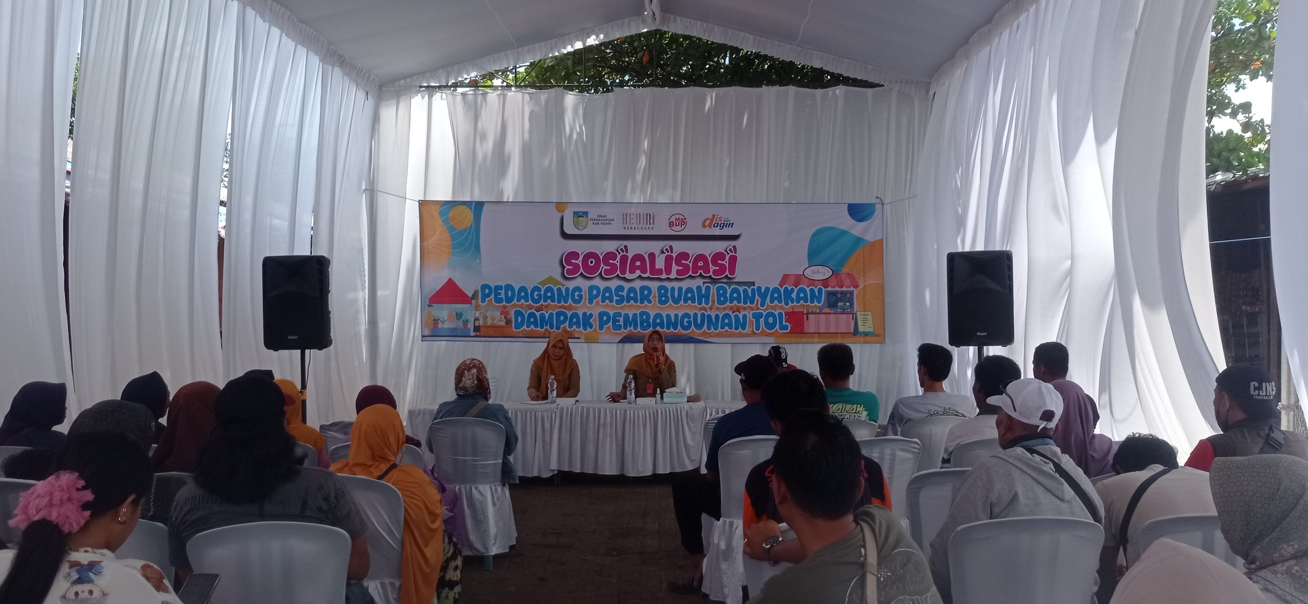Disdagin Kediri Gelar Sosialisasi Rencana Relokasi Pasar Buah Banyakan
